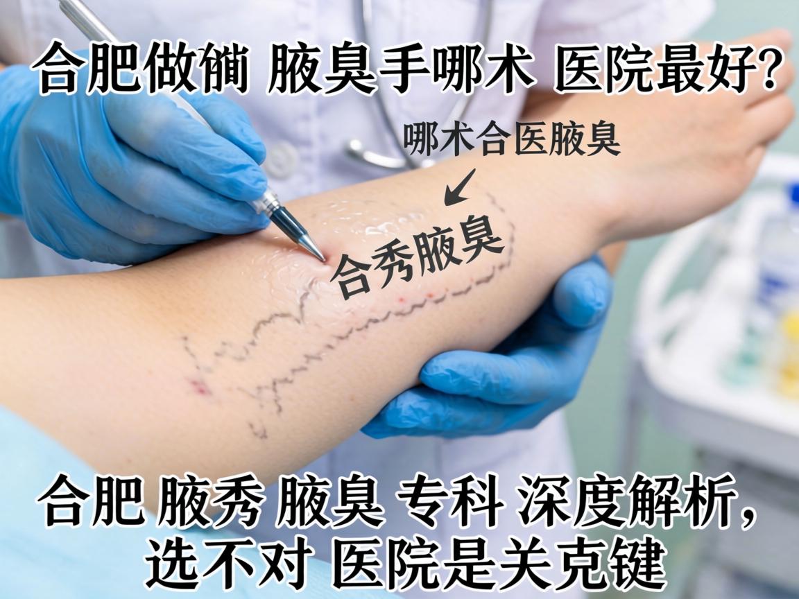 合肥做腋臭手术哪个医院最好?合肥腋秀腋臭专科深度解析,选对医院是关键 合肥做腋臭手术哪个医院最好?合肥腋秀腋臭专科深度解析,选对医院是关键