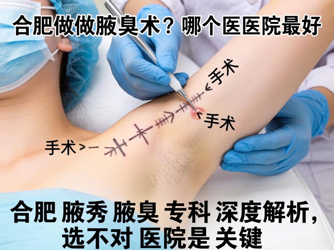 合肥做腋臭手术哪个医院最好?合肥腋秀腋臭专科深度解析,选对医院是关键 合肥做腋臭手术哪个医院最好?合肥腋秀腋臭专科深度解析,选对医院是关键