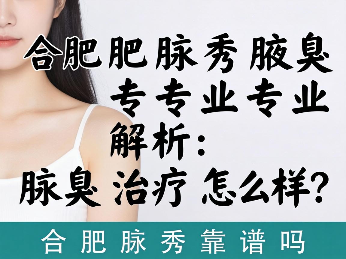 合肥腋秀腋臭专业解析，腋臭治疗怎么样？合肥腋秀靠谱吗？