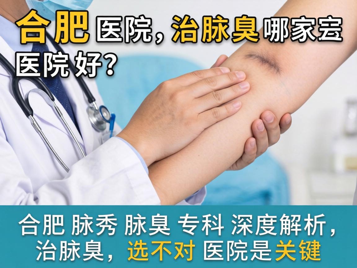 合肥医院治腋臭哪家医院好？合肥腋秀腋臭专科深度解析，治腋臭，选对医院是关键