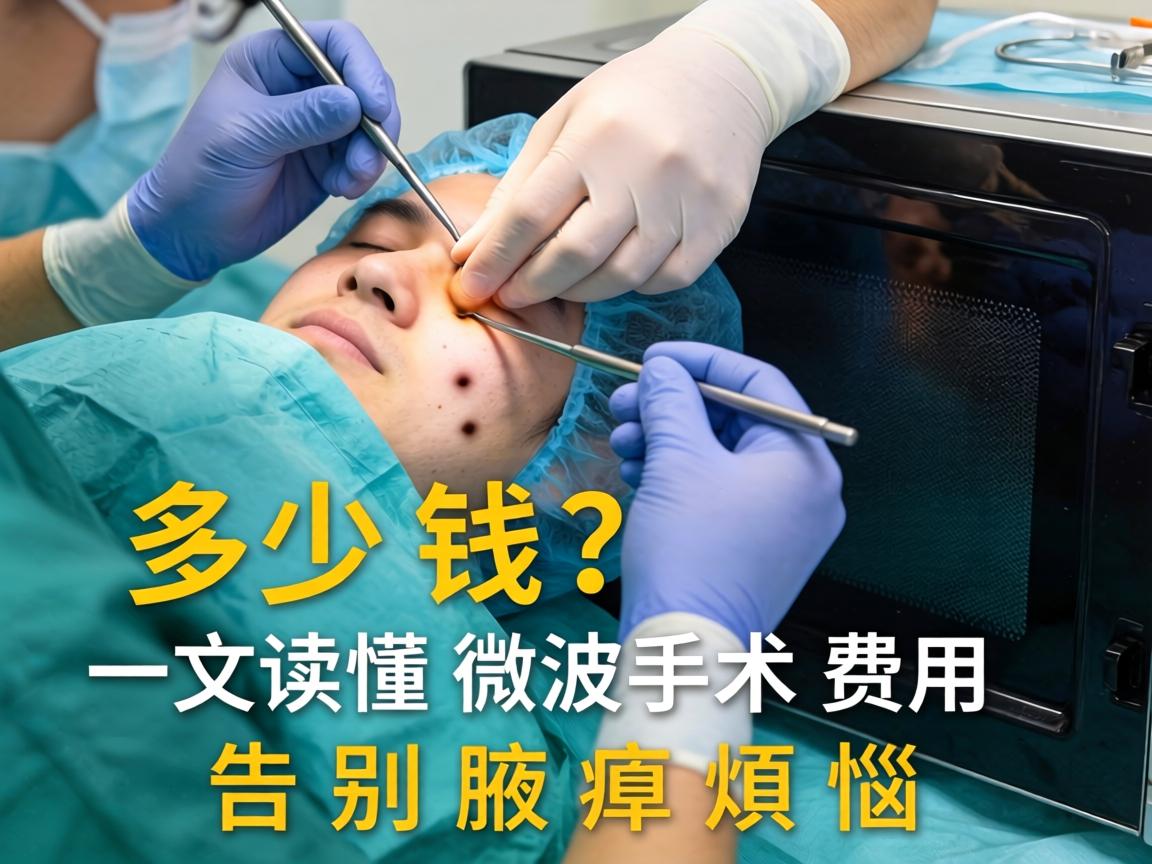 腋臭微波手术多少钱？一文读懂微波手术费用，告别腋臭烦恼