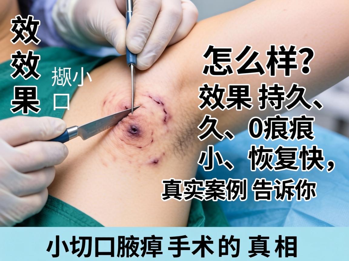 小切口腋臭手术效果怎么样?效果持久、疤痕小、恢复快,真实案例告诉你小切口腋臭手术的真相 小切口腋臭手术效果怎么样?效果持久、疤痕小、恢复快,真实案例告诉你小切口腋臭手术的真相