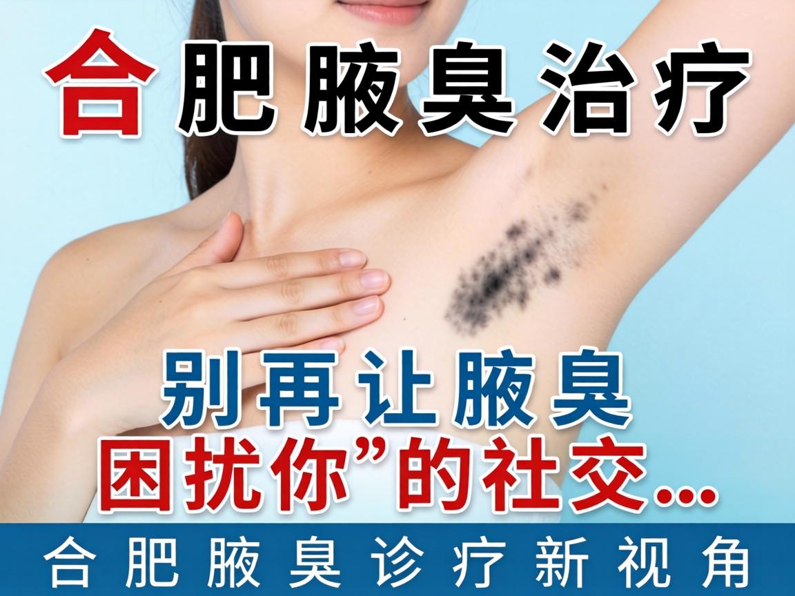 合肥腋臭治疗,别再让腋臭困扰你的社交,合肥腋臭诊疗新视角 合肥腋臭治疗,别再让腋臭困扰你的社交,合肥腋臭诊疗新视角