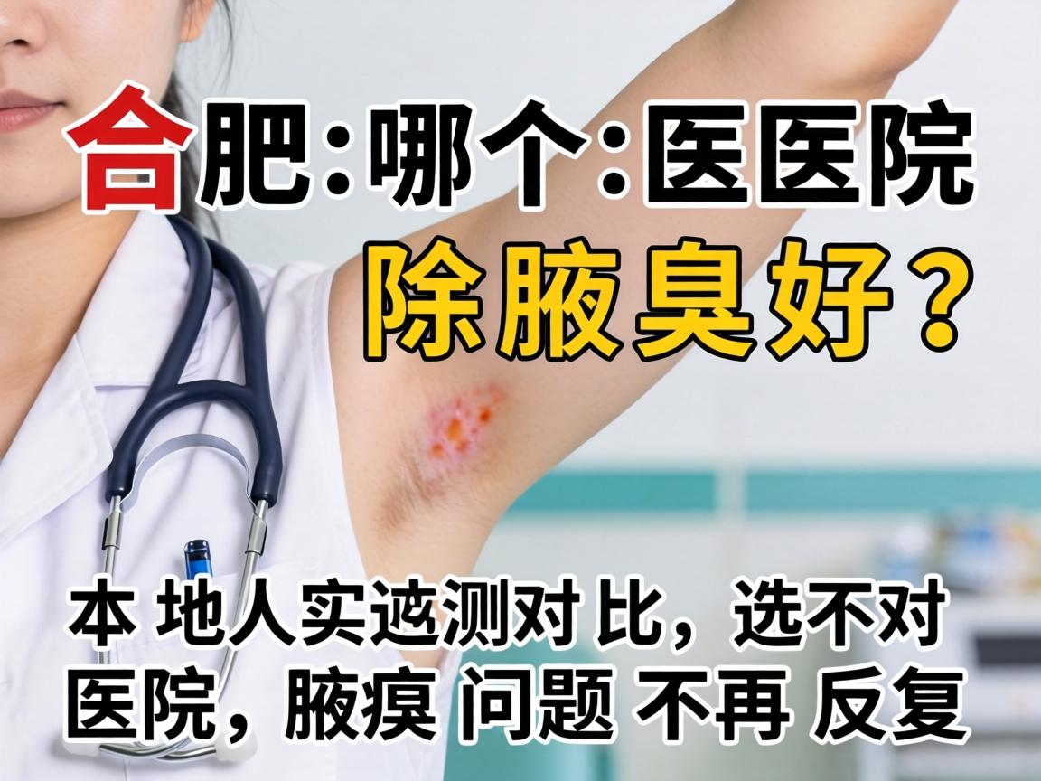 合肥哪个医院除腋臭好?本地人实测对比,选对医院,腋臭问题不再反复 合肥哪个医院除腋臭好?本地人实测对比,选对医院,腋臭问题不再反复