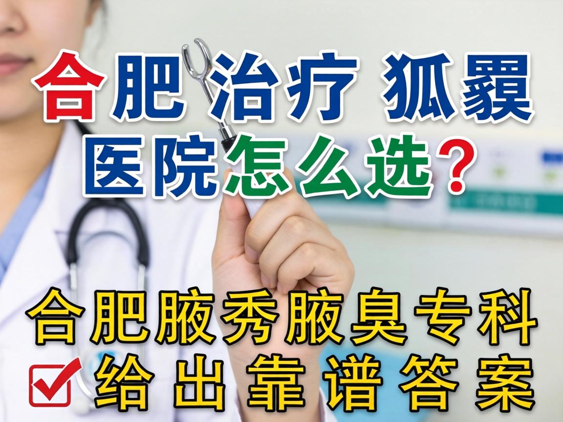 合肥治疗狐臭医院怎么选?合肥腋秀腋臭专科给出靠谱答案 合肥治疗狐臭医院怎么选?合肥腋秀腋臭专科给出靠谱答案