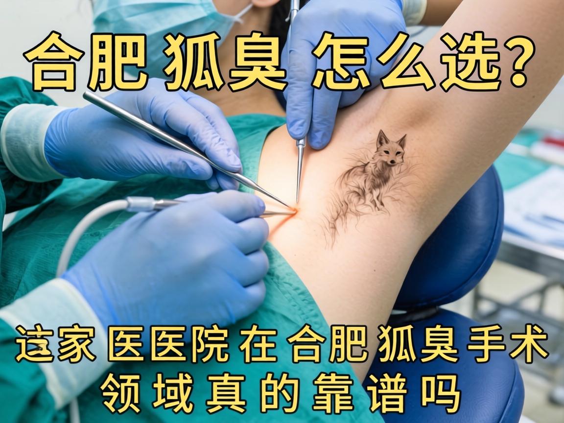 合肥狐臭手术怎么选？这家医院在合肥狐臭手术领域真的靠谱吗？