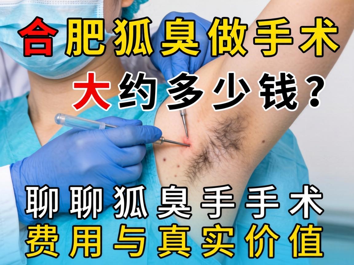 合肥狐臭做手术大约多少钱?聊聊狐臭手术费用与真实价值 合肥狐臭做手术大约多少钱?聊聊狐臭手术费用与真实价值