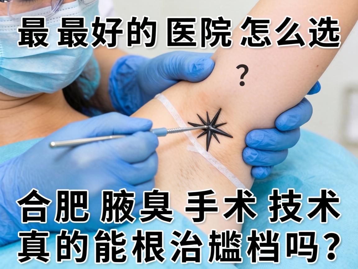 合肥腋臭手术最好的医院怎么选?合肥腋臭手术技术真的能根治尴尬吗? 合肥腋臭手术最好的医院怎么选?合肥腋臭手术技术真的能根治尴尬吗?