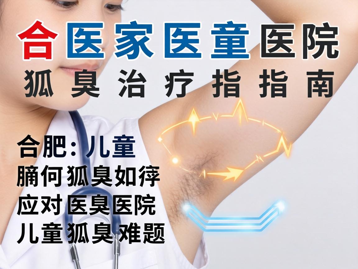 合肥儿童狐臭治疗指南,这家医院如何应对儿童狐臭难题? 合肥儿童狐臭治疗指南,这家医院如何应对儿童狐臭难题?