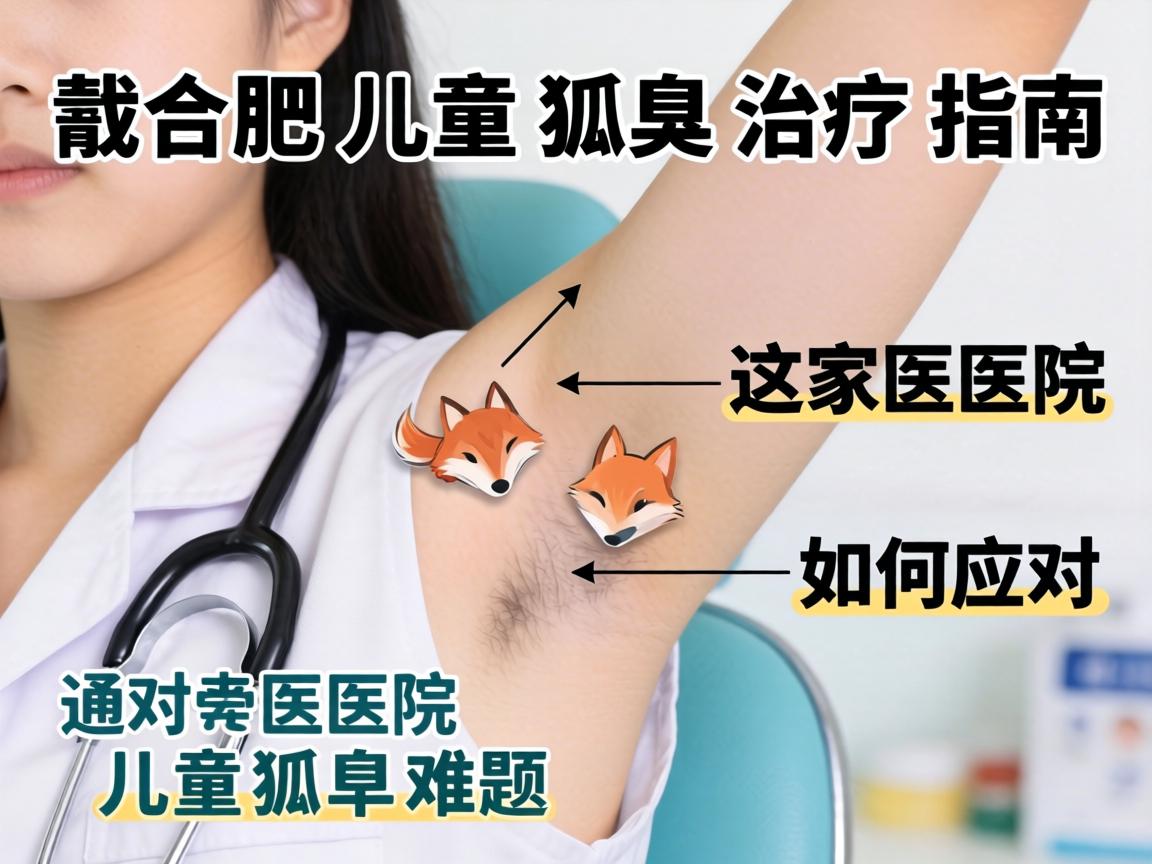 合肥儿童狐臭治疗指南,这家医院如何应对儿童狐臭难题? 合肥儿童狐臭治疗指南,这家医院如何应对儿童狐臭难题?