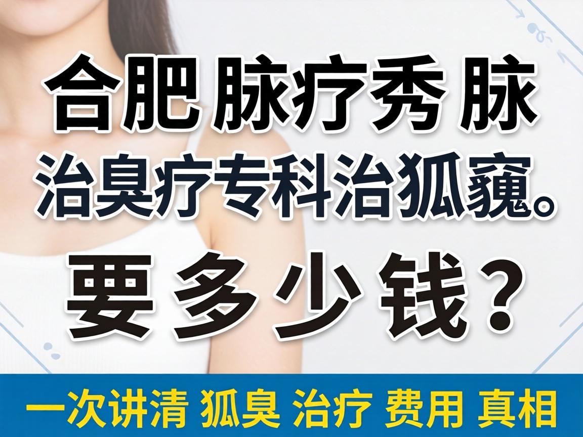合肥腋秀腋臭专科,治疗狐臭要多少钱?一次讲清狐臭治疗费用真相 合肥腋秀腋臭专科,治疗狐臭要多少钱?一次讲清狐臭治疗费用真相
