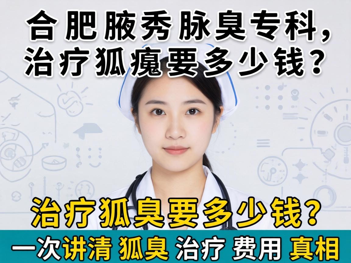 合肥腋秀腋臭专科,治疗狐臭要多少钱?一次讲清狐臭治疗费用真相 合肥腋秀腋臭专科,治疗狐臭要多少钱?一次讲清狐臭治疗费用真相