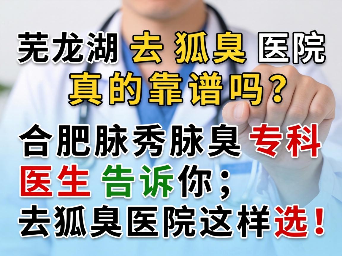 芜湖去狐臭医院真的靠谱吗?合肥腋秀腋臭专科医生告诉你,去狐臭医院这样选! 芜湖去狐臭医院真的靠谱吗?合肥腋秀腋臭专科医生告诉你,去狐臭医院这样选!