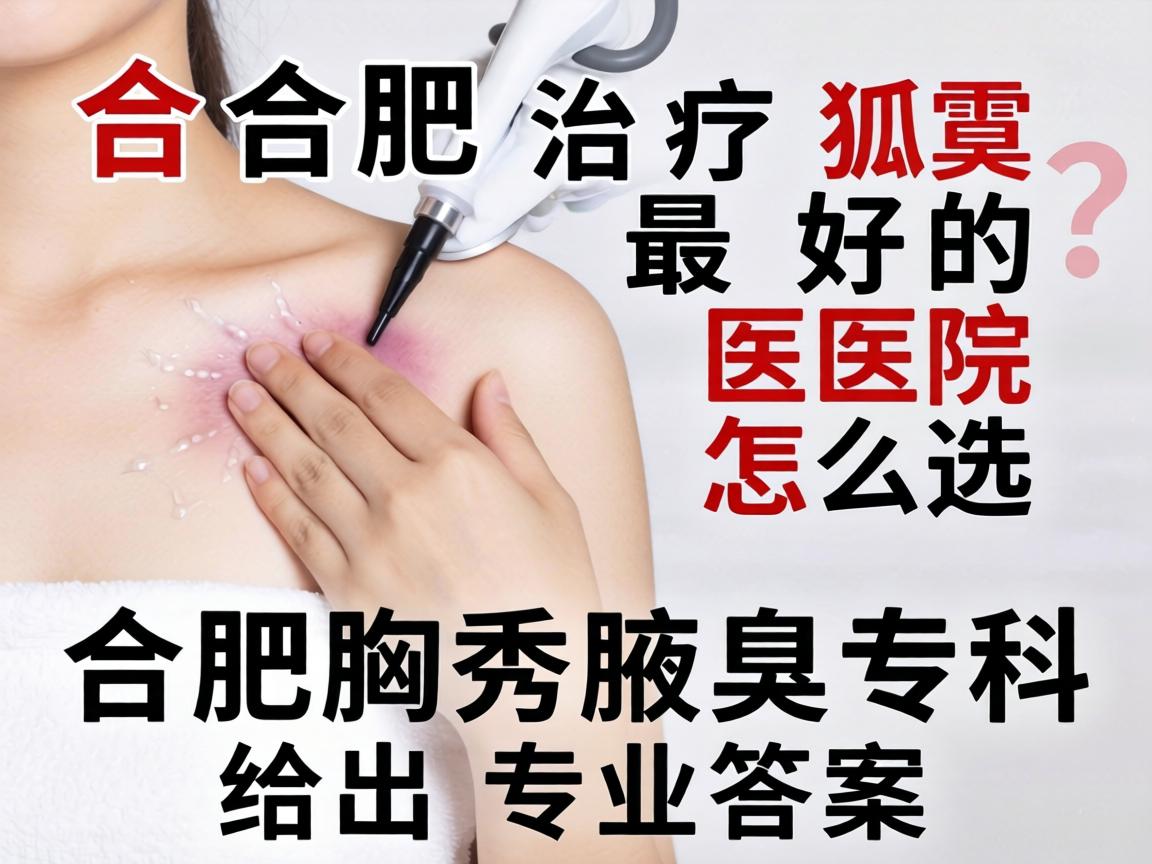 合肥治疗狐臭最好的医院怎么选?合肥腋秀腋臭专科给出专业答案 合肥治疗狐臭最好的医院怎么选?合肥腋秀腋臭专科给出专业答案