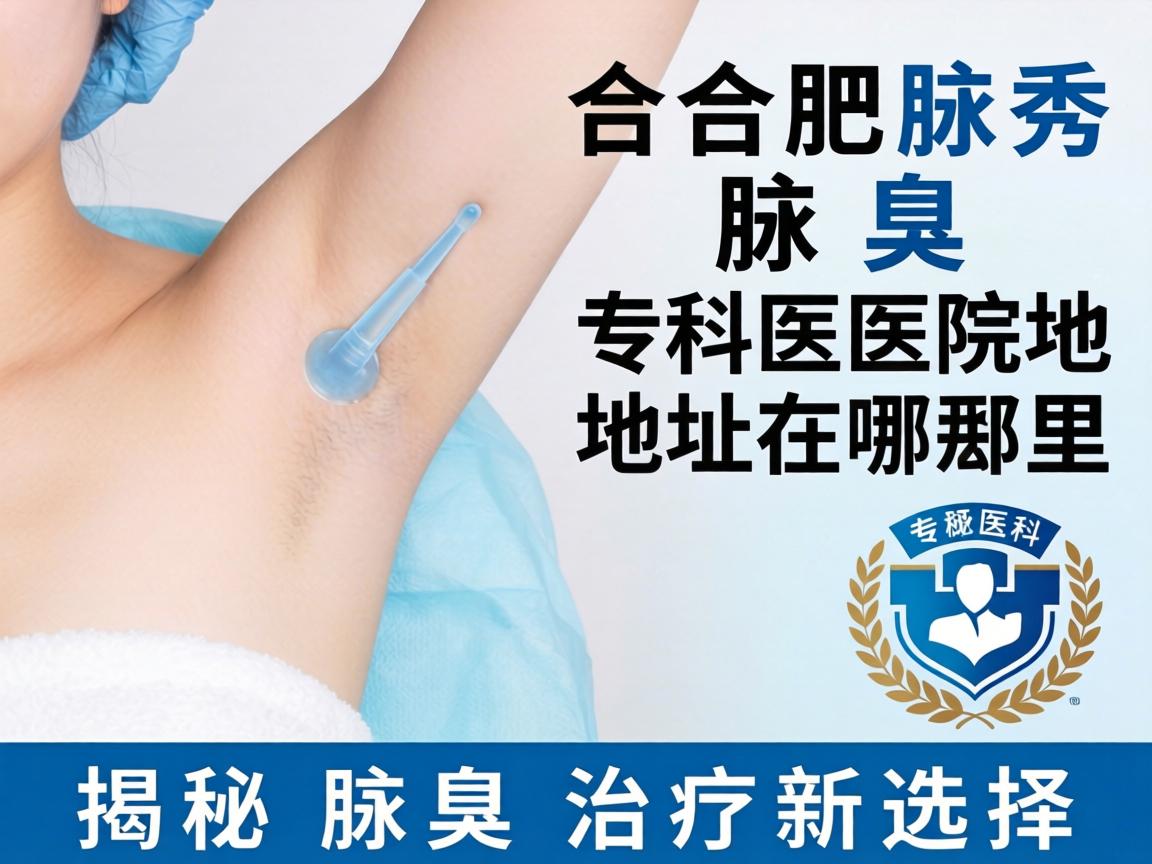合肥腋秀腋臭专科医院地址在哪里?揭秘腋臭治疗新选择 合肥腋秀腋臭专科医院地址在哪里?揭秘腋臭治疗新选择