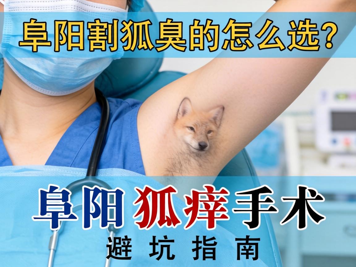 阜阳割狐臭的医院怎么选?阜阳狐臭手术避坑指南 阜阳割狐臭的医院怎么选?阜阳狐臭手术避坑指南