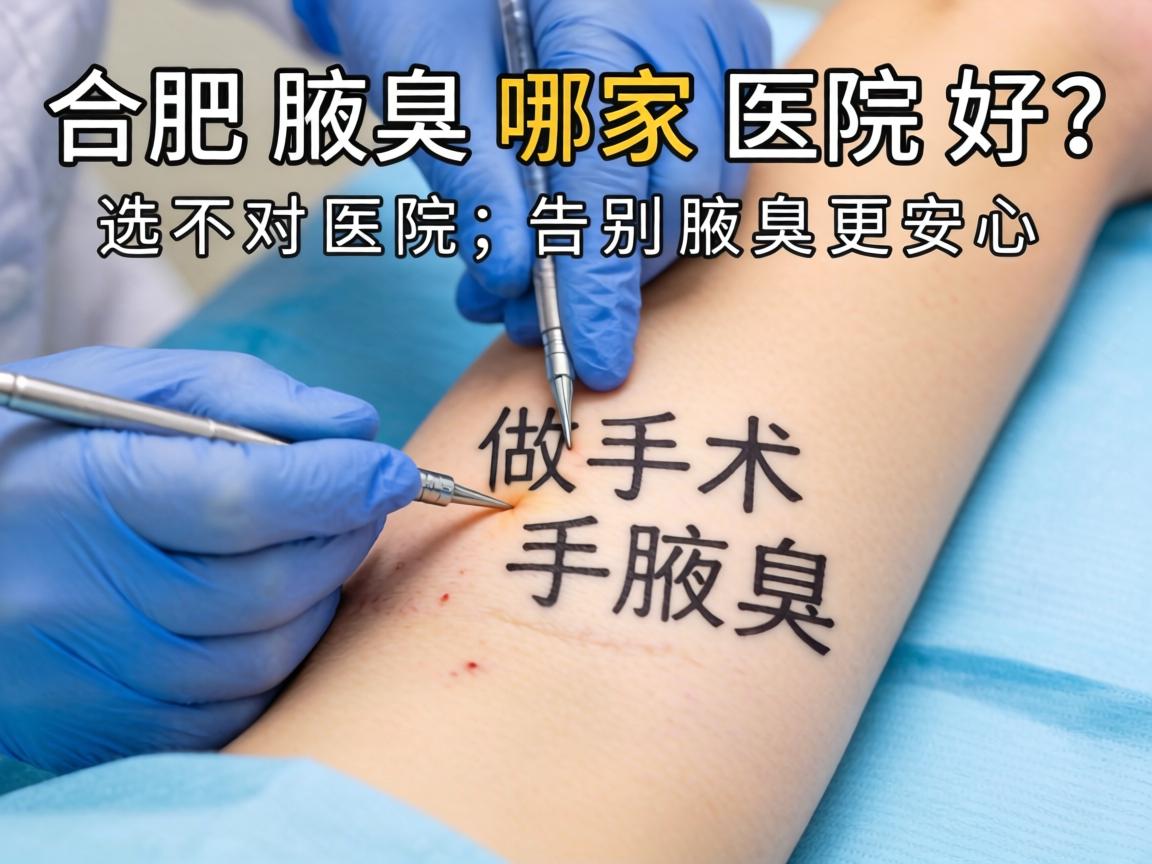 合肥做腋臭手术哪家医院好?选对医院,告别腋臭更安心 合肥做腋臭手术哪家医院好?选对医院,告别腋臭更安心