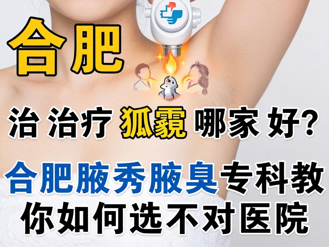 合肥治疗狐臭哪家好?合肥腋秀腋臭专科教你如何选对医院 合肥治疗狐臭哪家好?合肥腋秀腋臭专科教你如何选对医院