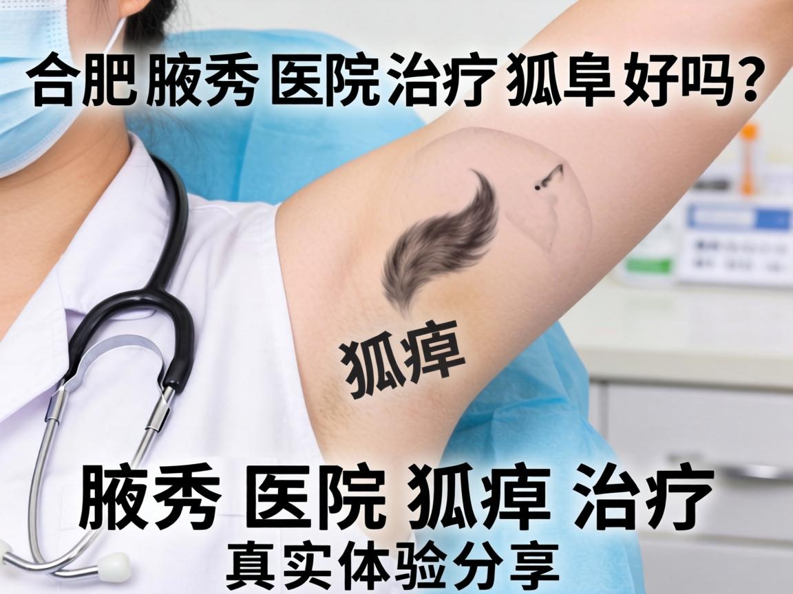 合肥腋秀医院治疗狐臭好吗？腋秀医院狐臭治疗真实体验分享