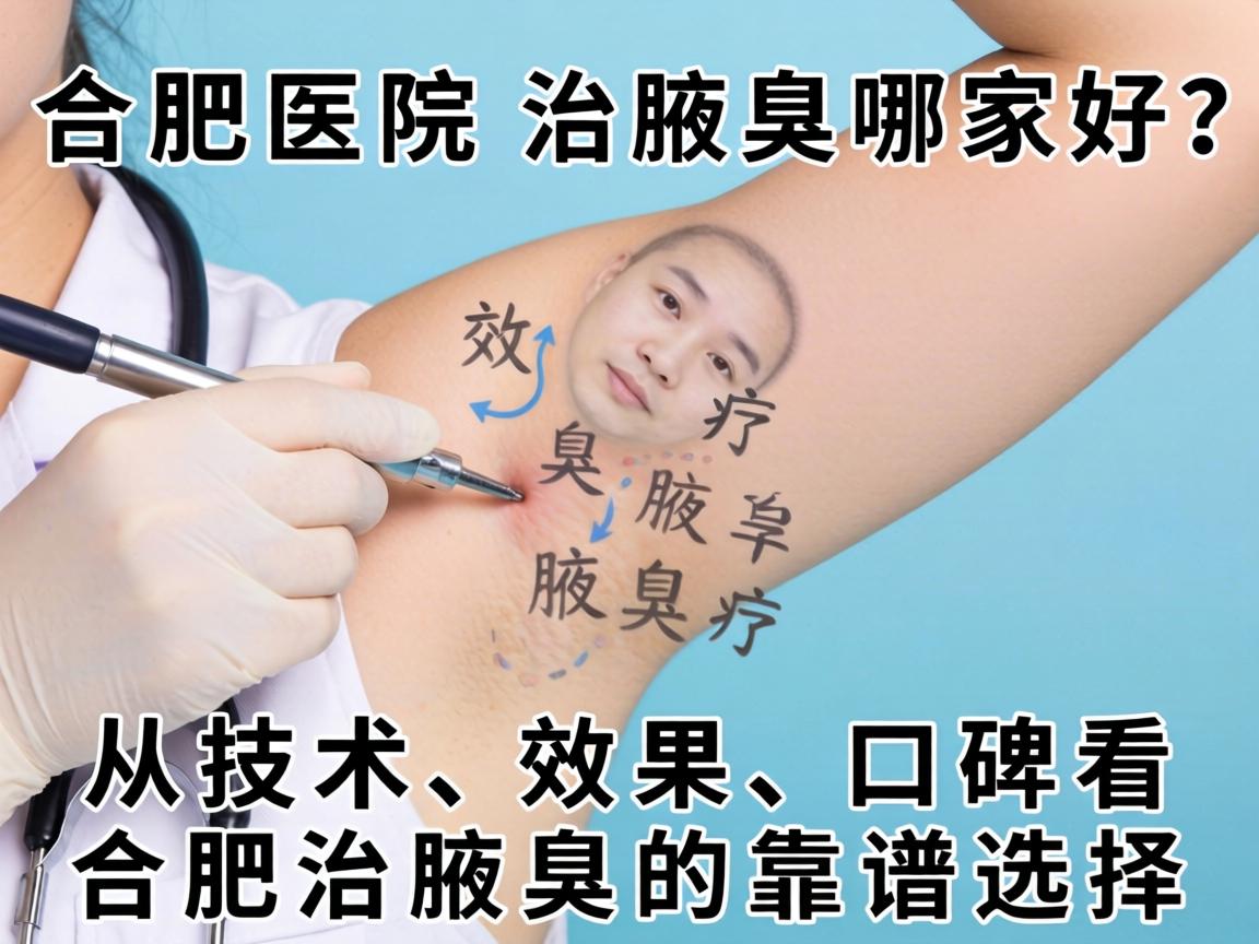 合肥医院治腋臭哪家好?从技术、效果、口碑看合肥治腋臭的靠谱选择 合肥医院治腋臭哪家好?从技术、效果、口碑看合肥治腋臭的靠谱选择