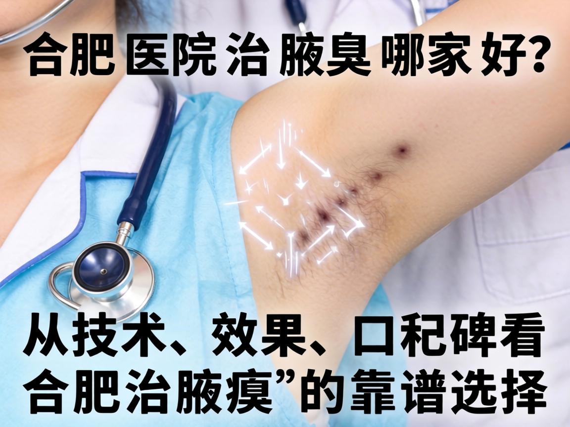 合肥医院治腋臭哪家好?从技术、效果、口碑看合肥治腋臭的靠谱选择 合肥医院治腋臭哪家好?从技术、效果、口碑看合肥治腋臭的靠谱选择