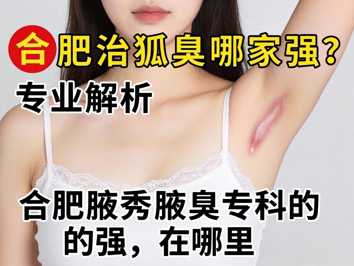 合肥治狐臭哪家强？专业解析合肥腋秀腋臭专科的强在哪里