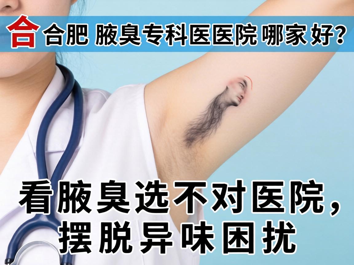 合肥腋臭专科医院哪家好?看腋臭选对医院,摆脱异味困扰 合肥腋臭专科医院哪家好?看腋臭选对医院,摆脱异味困扰
