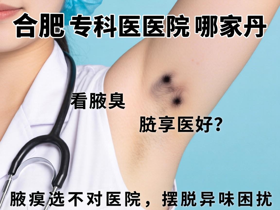 合肥腋臭专科医院哪家好?看腋臭选对医院,摆脱异味困扰 合肥腋臭专科医院哪家好?看腋臭选对医院,摆脱异味困扰