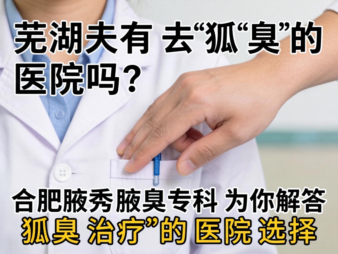 芜湖有去狐臭的医院吗?合肥腋秀腋臭专科为你解答狐臭治疗的医院选择 芜湖有去狐臭的医院吗?合肥腋秀腋臭专科为你解答狐臭治疗的医院选择