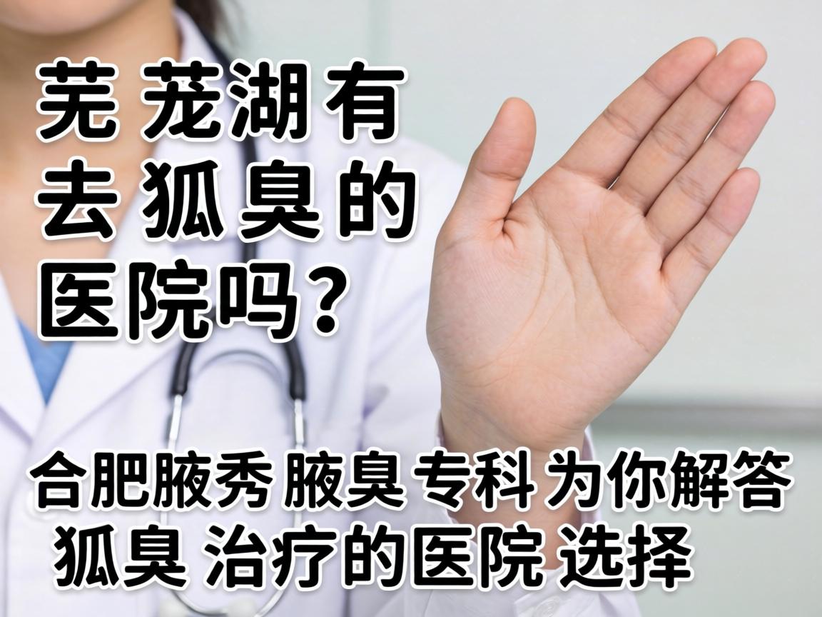 芜湖有去狐臭的医院吗?合肥腋秀腋臭专科为你解答狐臭治疗的医院选择 芜湖有去狐臭的医院吗?合肥腋秀腋臭专科为你解答狐臭治疗的医院选择