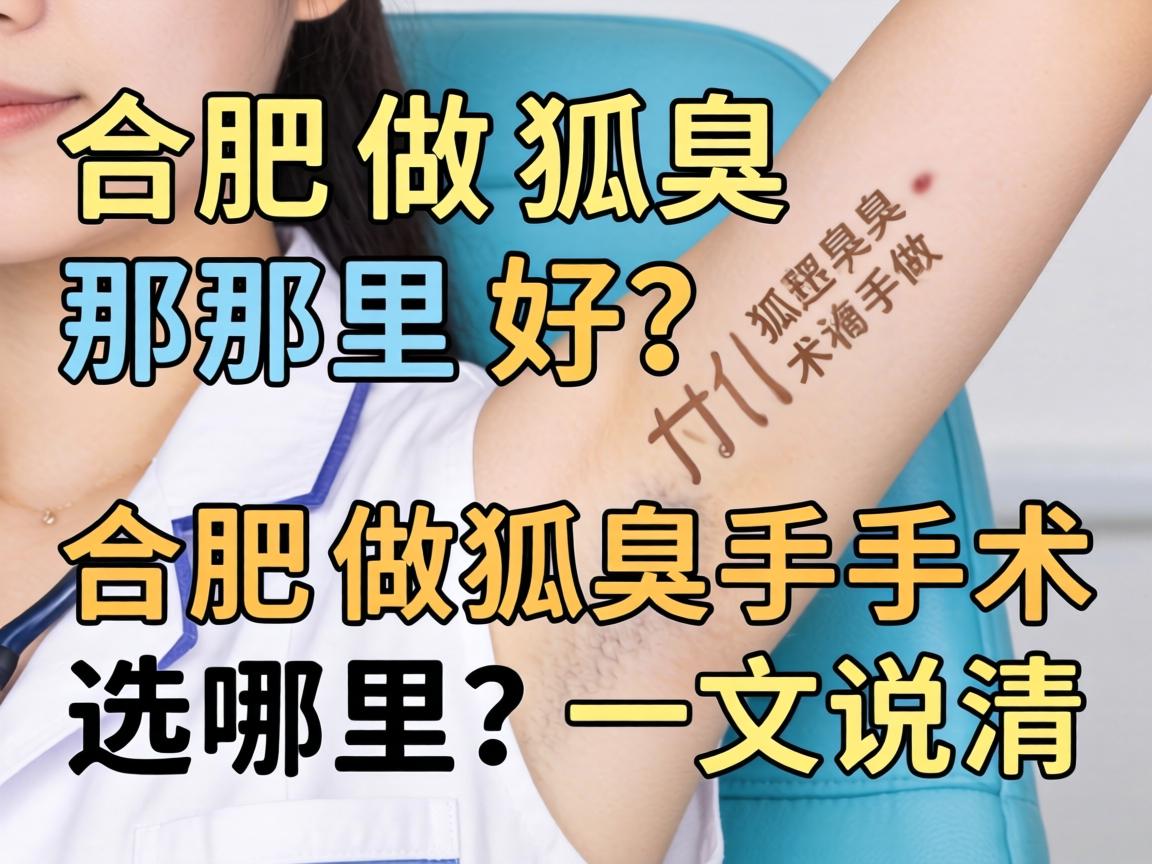 合肥做狐臭那里好?合肥做狐臭手术选哪里?一文说清 合肥做狐臭那里好?合肥做狐臭手术选哪里?一文说清