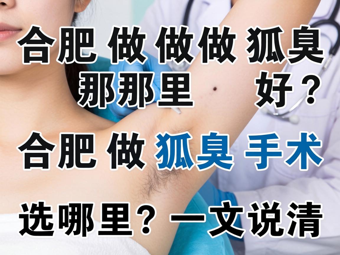 合肥做狐臭那里好?合肥做狐臭手术选哪里?一文说清 合肥做狐臭那里好?合肥做狐臭手术选哪里?一文说清