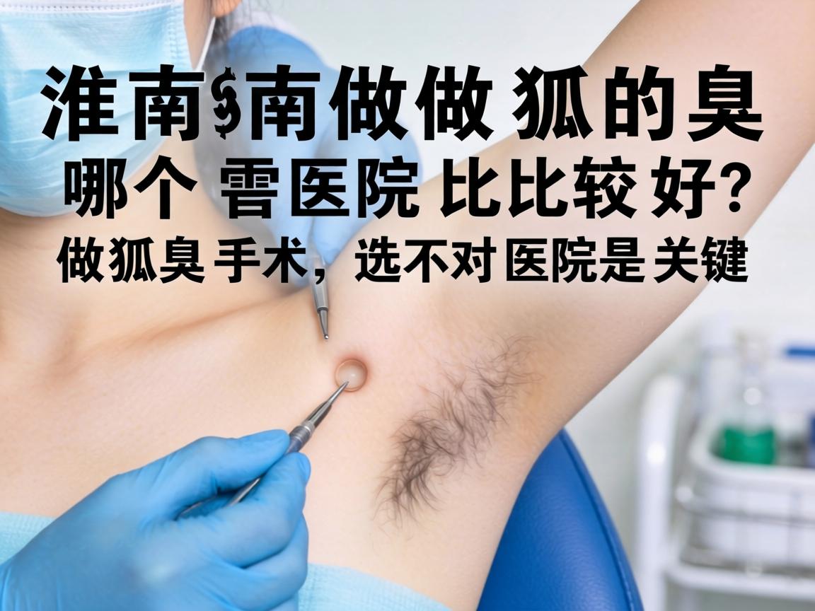 淮南做狐臭哪个医院比较好?做狐臭手术,选对医院是关键 淮南做狐臭哪个医院比较好?做狐臭手术,选对医院是关键