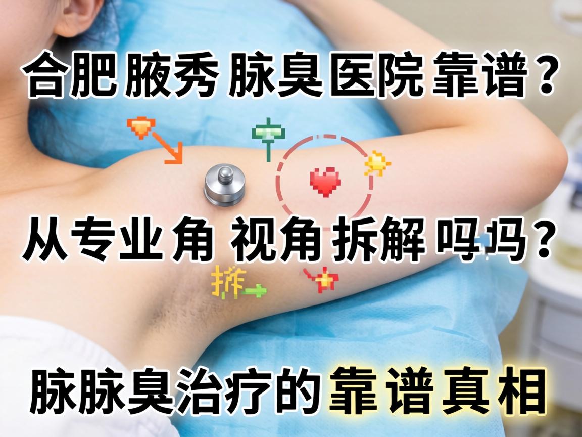 合肥腋秀腋臭医院靠谱吗?从专业视角拆解腋臭治疗的靠谱真相 合肥腋秀腋臭医院靠谱吗?从专业视角拆解腋臭治疗的靠谱真相