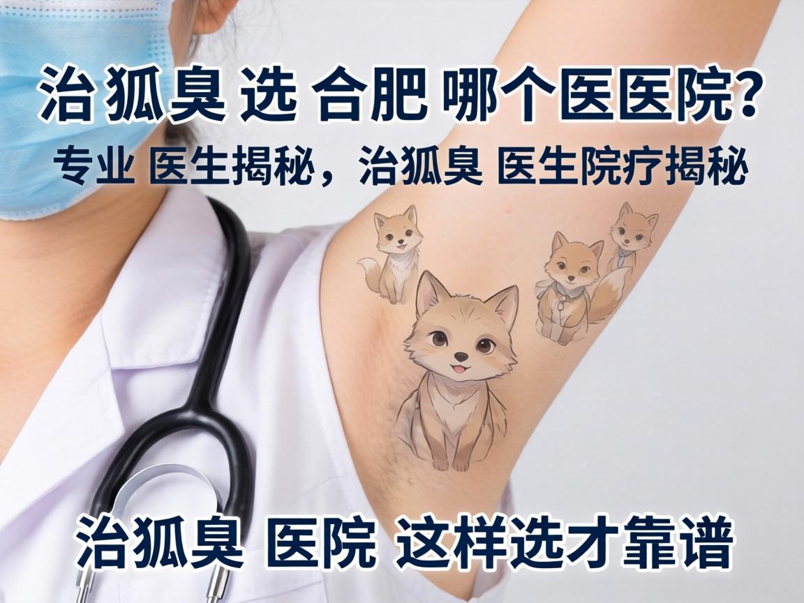 治狐臭选合肥哪个医院?专业医生揭秘,治狐臭医院这样选才靠谱 治狐臭选合肥哪个医院?专业医生揭秘,治狐臭医院这样选才靠谱