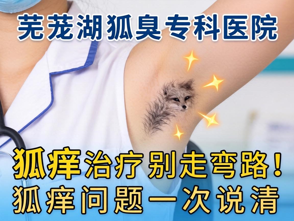 芜湖狐臭专科医院，狐臭治疗别走弯路！狐臭问题一次说清