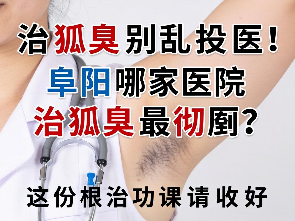 治狐臭别乱投医!阜阳哪家医院治狐臭最彻底?这份根治功课请收好 治狐臭别乱投医!阜阳哪家医院治狐臭最彻底?这份根治功课请收好