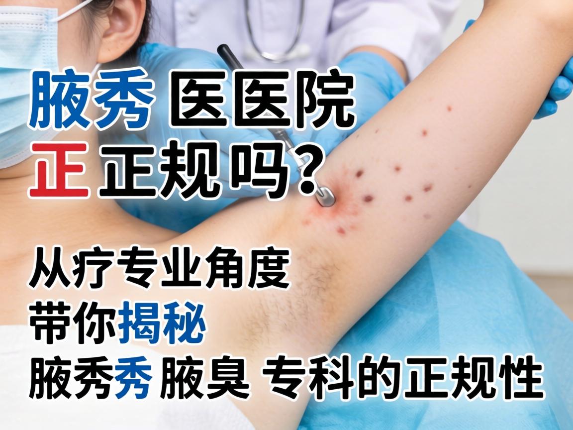 腋秀医院正规吗?从专业角度带你揭秘腋秀腋臭专科的正规性 腋秀医院正规吗?从专业角度带你揭秘腋秀腋臭专科的正规性