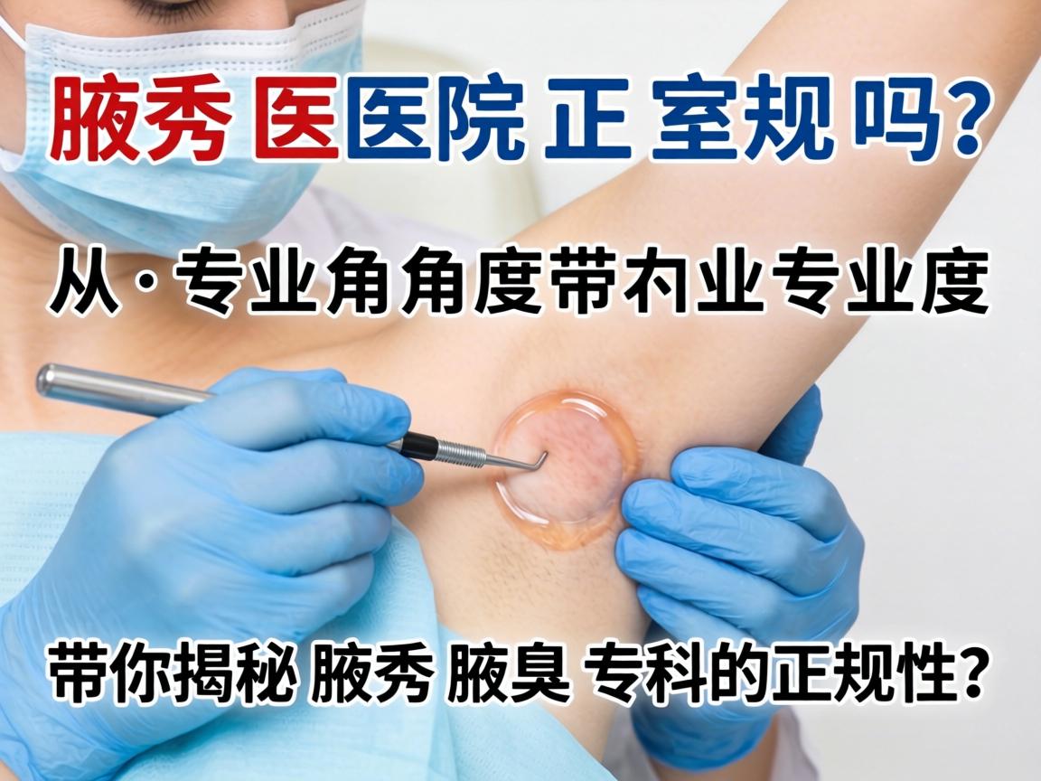 腋秀医院正规吗?从专业角度带你揭秘腋秀腋臭专科的正规性 腋秀医院正规吗?从专业角度带你揭秘腋秀腋臭专科的正规性