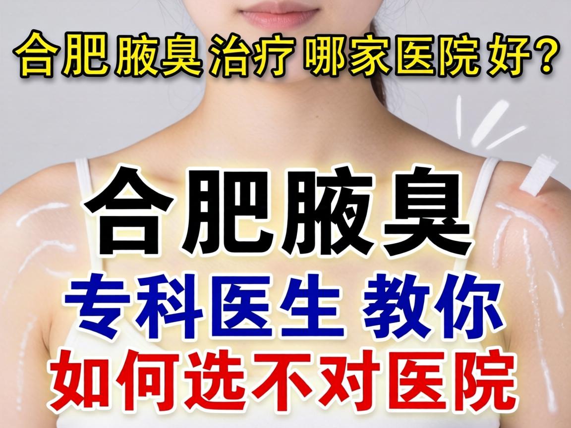 合肥腋臭治疗哪家医院好?合肥腋臭专科医生教你如何选对医院 合肥腋臭治疗哪家医院好?合肥腋臭专科医生教你如何选对医院