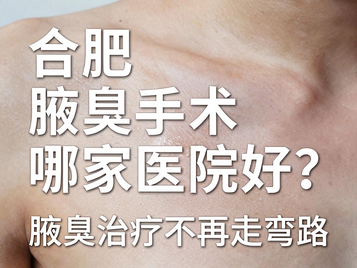 合肥腋臭手术哪家医院好?看完这篇,腋臭治疗不再走弯路 合肥腋臭手术哪家医院好?看完这篇,腋臭治疗不再走弯路
