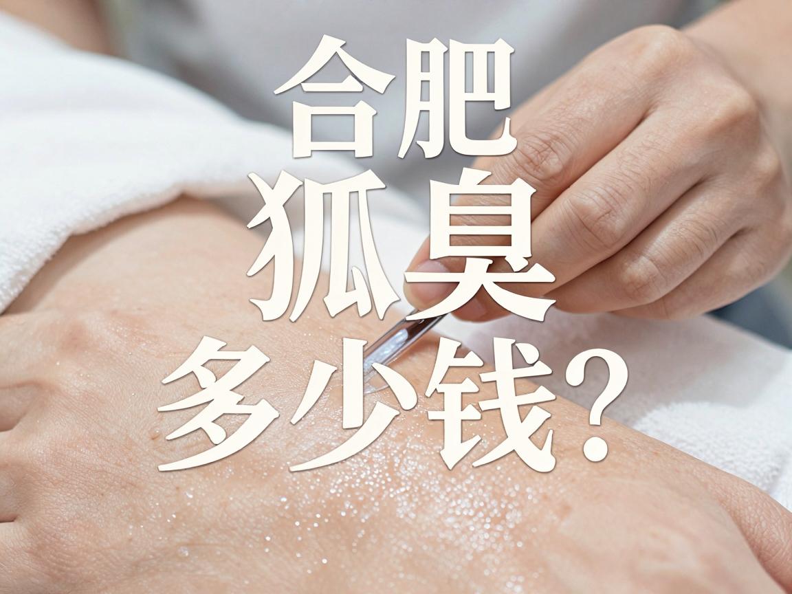 合肥割狐臭手术多少钱？一文讲清割狐臭手术费用明细与避坑指南