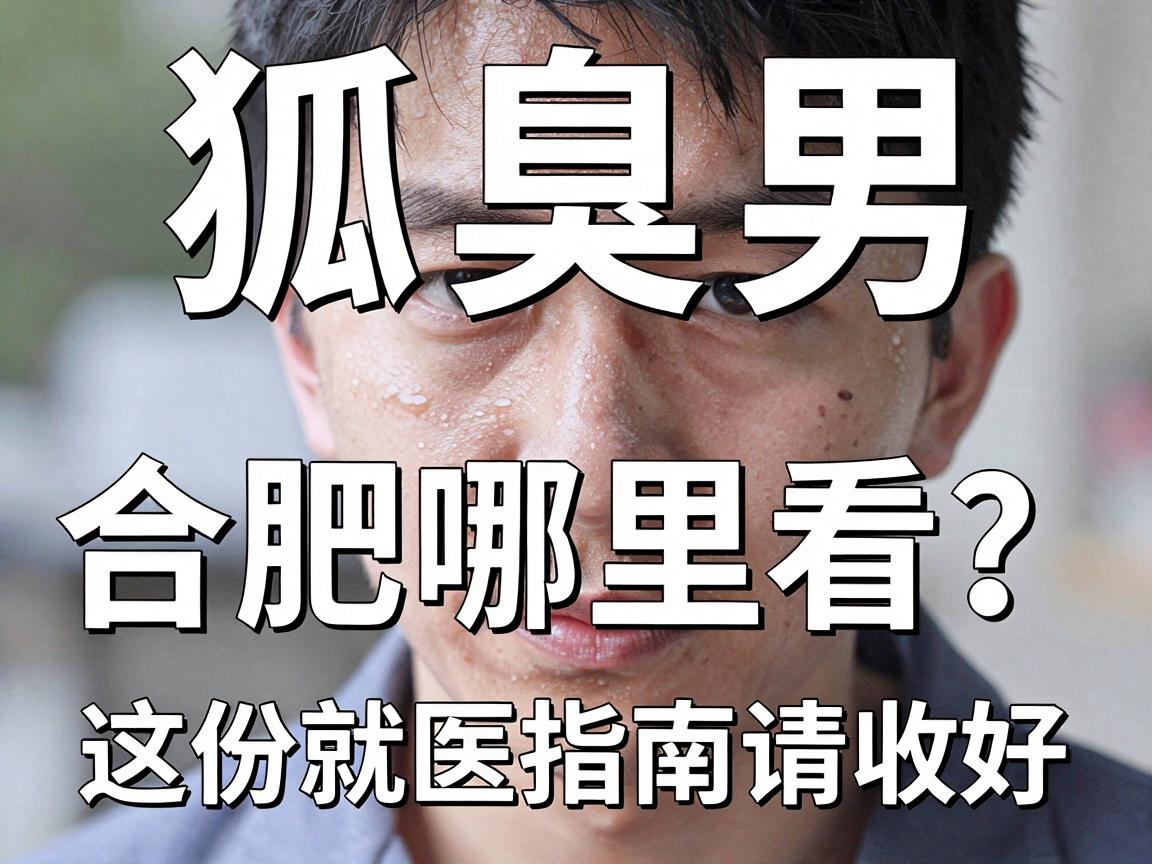 合肥狐臭男别慌!狐臭男合肥哪里看?这份就医指南请收好 合肥狐臭男别慌!狐臭男合肥哪里看?这份就医指南请收好