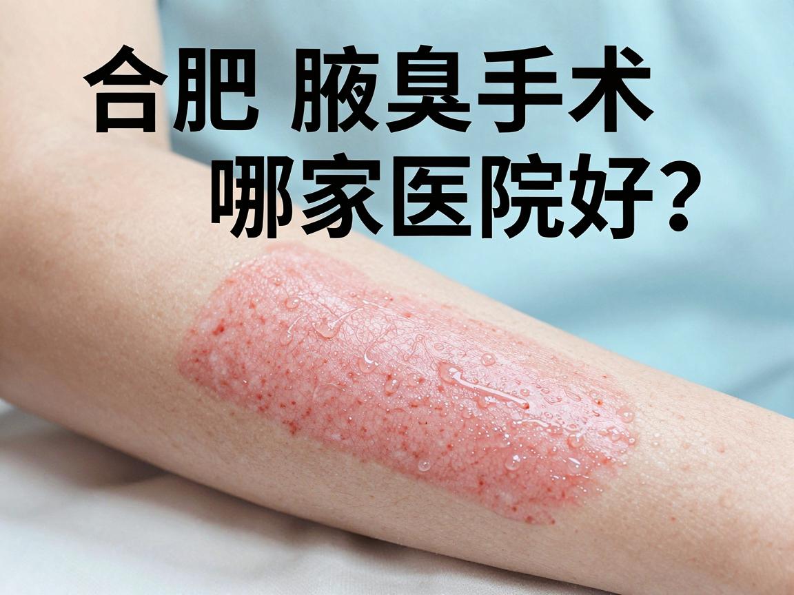 合肥腋臭手术哪家医院好?选对医院,告别腋臭烦恼的钥匙在这里! 合肥腋臭手术哪家医院好?选对医院,告别腋臭烦恼的钥匙在这里!