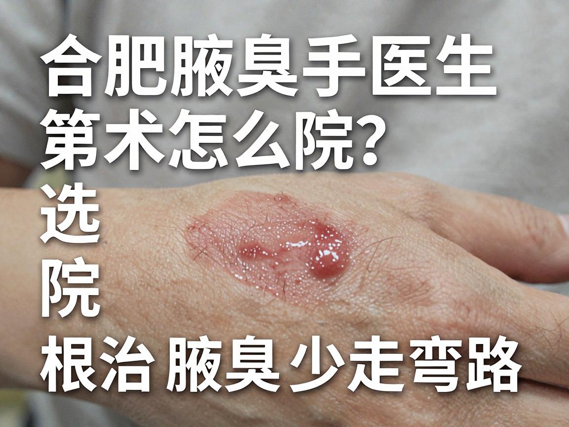 合肥腋臭手术医院怎么选?合肥腋臭专科医生揭秘,选对医院,根治腋臭少走弯路 合肥腋臭手术医院怎么选?合肥腋臭专科医生揭秘,选对医院,根治腋臭少走弯路