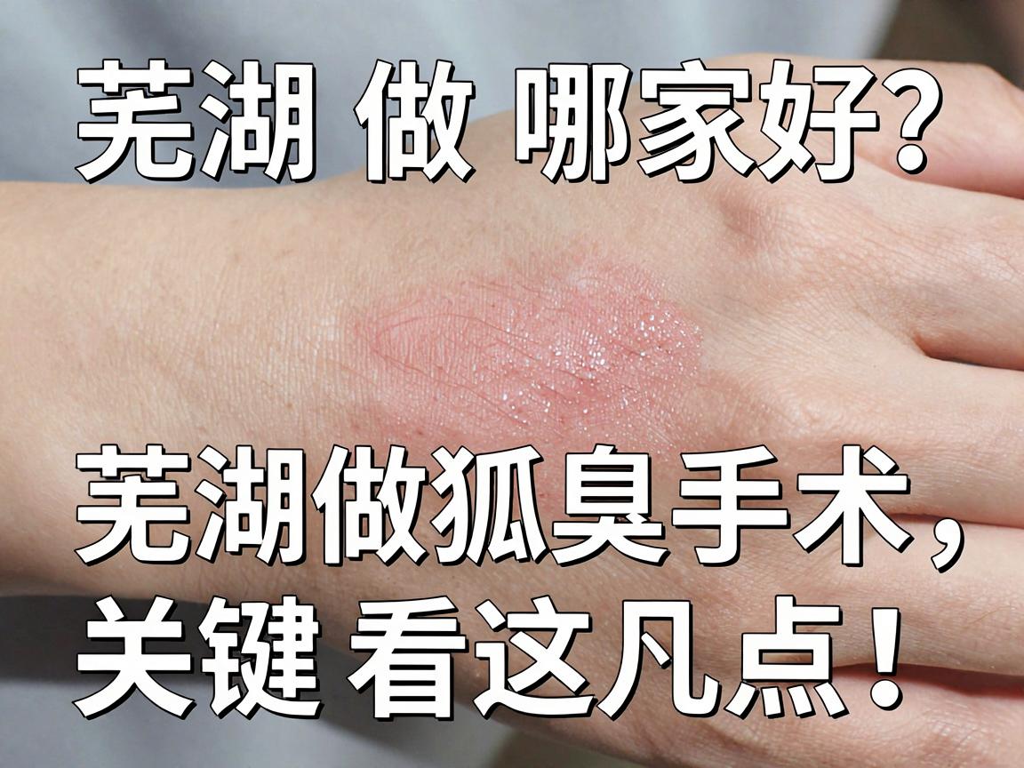 芜湖做狐臭手术哪家好?合肥腋秀腋臭专科医生告诉你,芜湖做狐臭手术,关键看这几点! 芜湖做狐臭手术哪家好?合肥腋秀腋臭专科医生告诉你,芜湖做狐臭手术,关键看这几点!