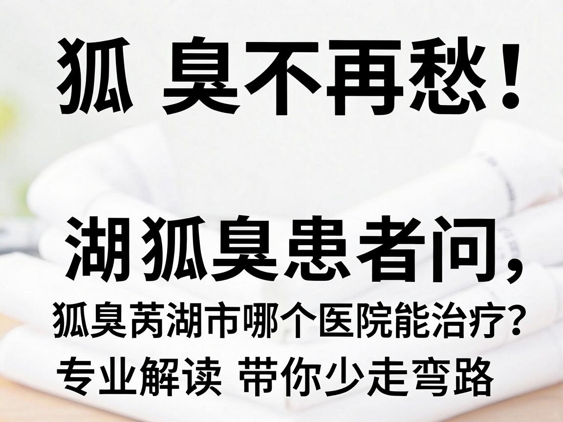 狐臭不再愁!芜湖狐臭患者问,狐臭芜湖市哪个医院能治疗?专业解读带你少走弯路 狐臭不再愁!芜湖狐臭患者问,狐臭芜湖市哪个医院能治疗?专业解读带你少走弯路
