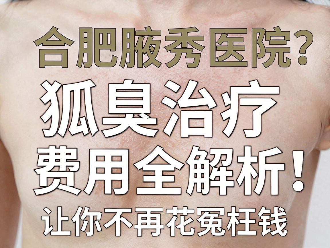 合肥腋秀医院治疗狐臭多少钱?狐臭治疗费用全解析,让你不再花冤枉钱 合肥腋秀医院治疗狐臭多少钱?狐臭治疗费用全解析,让你不再花冤枉钱