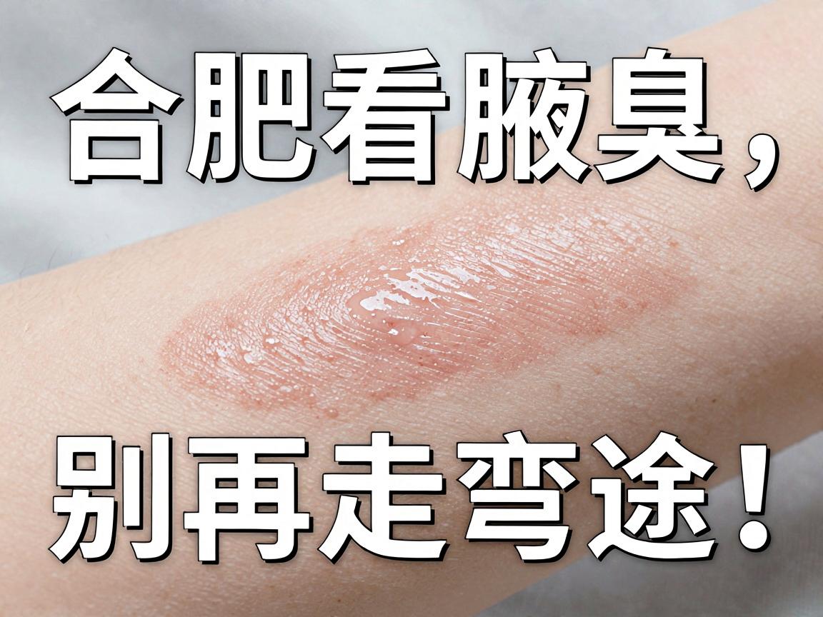 合肥看腋臭，别再走弯路！合肥腋秀腋臭专科教你科学看腋臭
