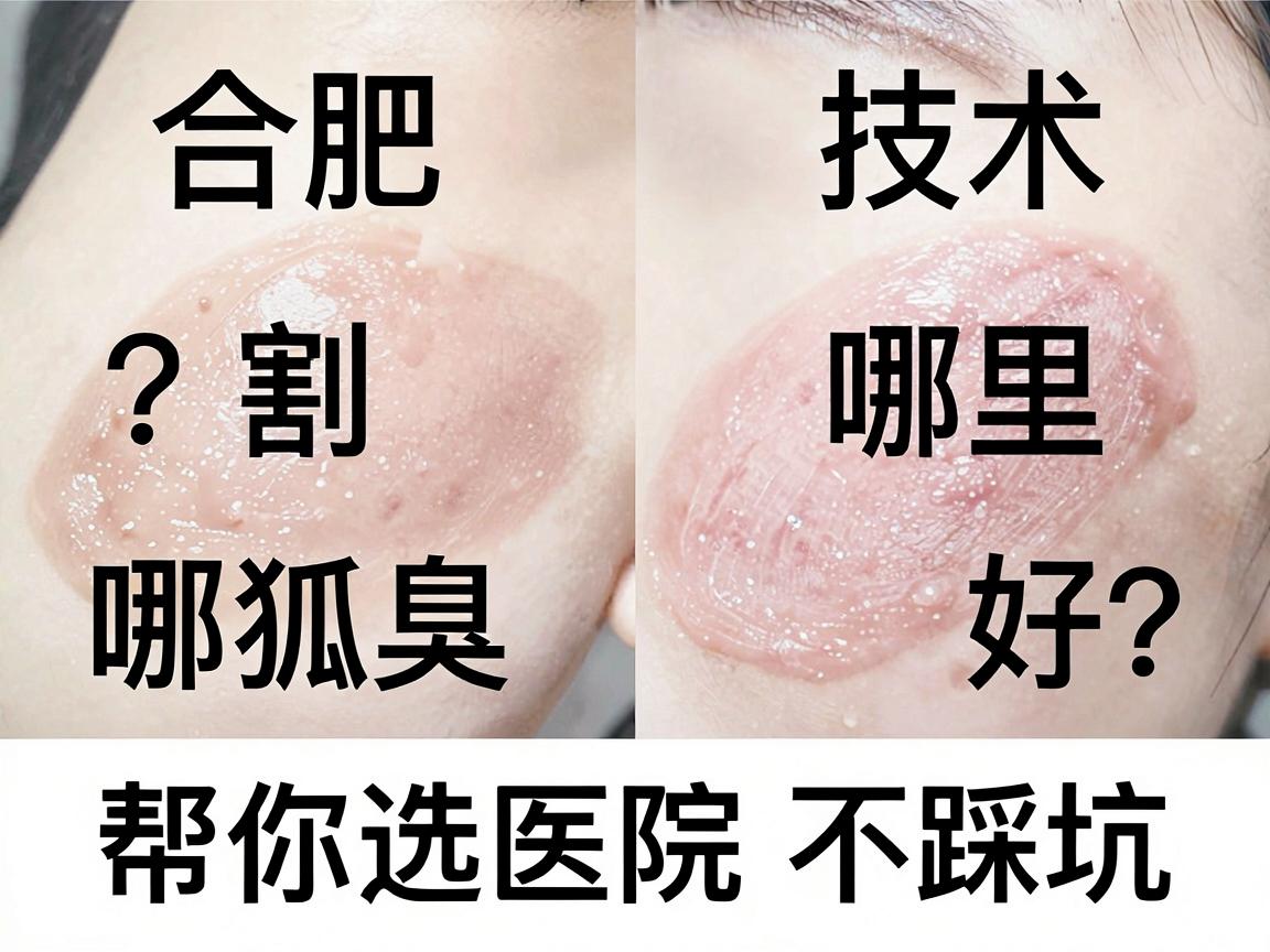 合肥割狐臭哪里好？合肥割狐臭技术对比，帮你选对医院不踩坑